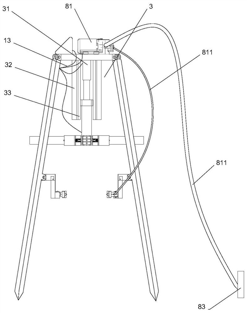 A two-degree-of-freedom portable root washing machine