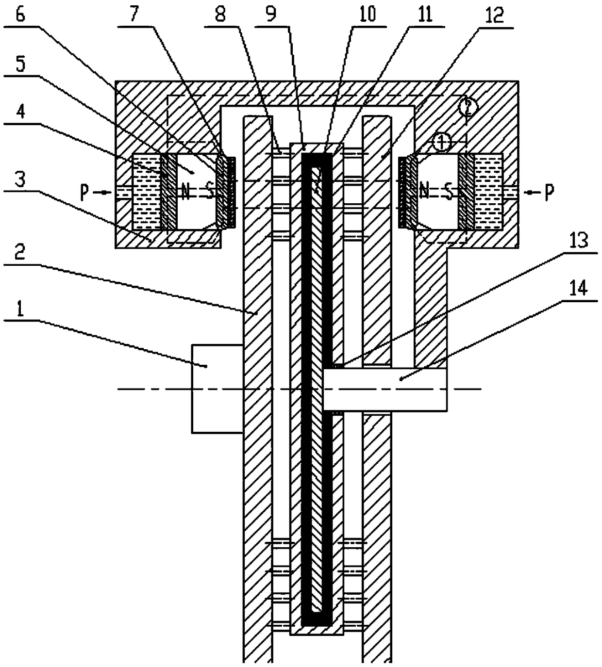 Magnetorheological brake for vehicle