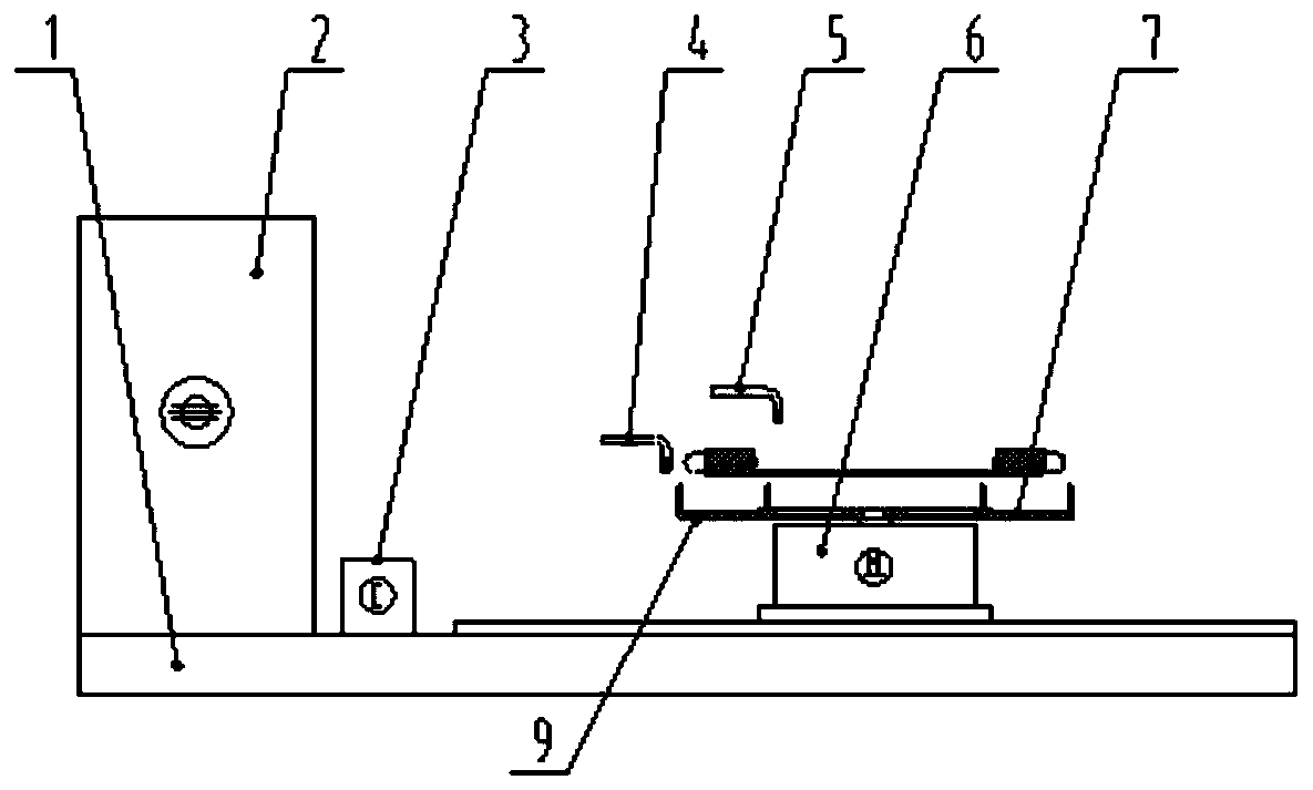 Disc type motor stator winding welding device and use method thereof