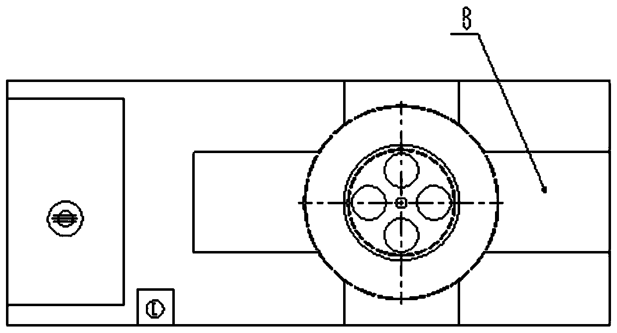 Disc type motor stator winding welding device and use method thereof