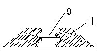 Fishbone-shaped basalt fiber hollow anchor rod system and installation method