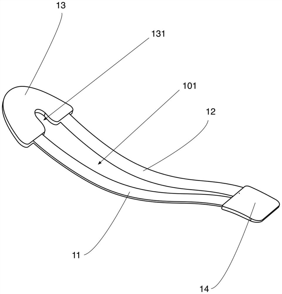 Carbon fiber component for shoe sole, shoe sole and shoe