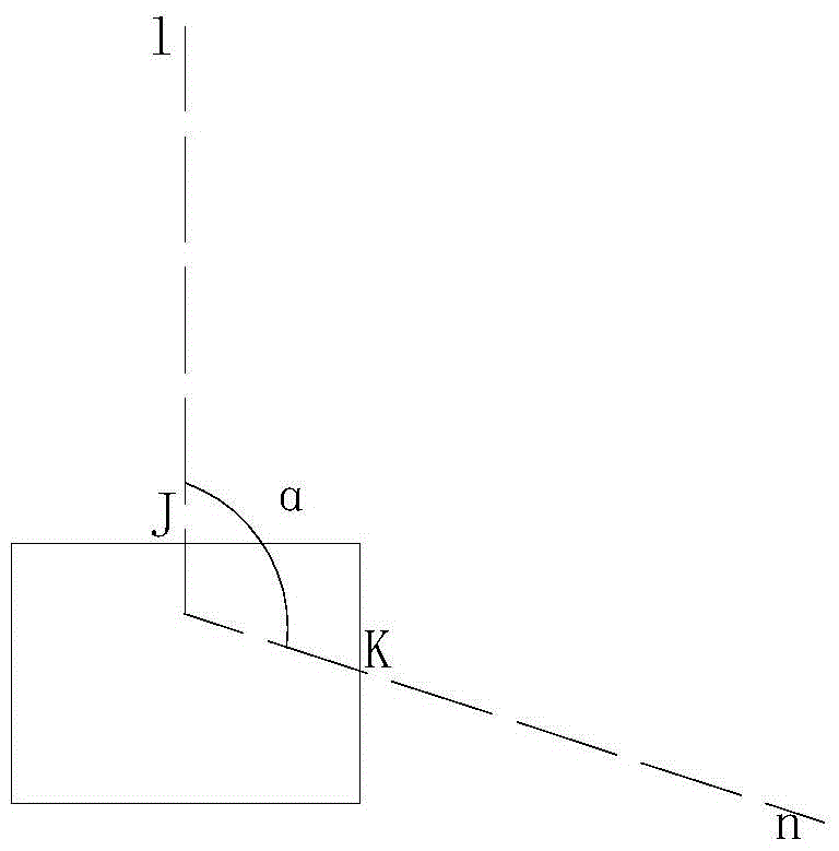 Downhole drilling azimuth measurement system and measurement method