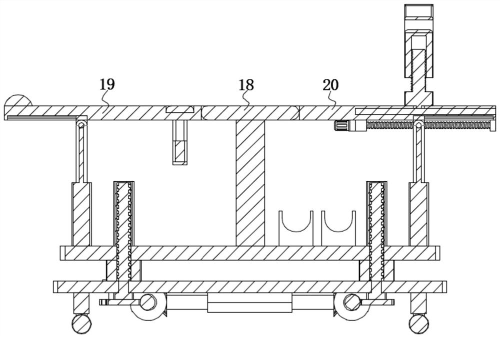 Novel B-ultrasonic examination device and using method thereof