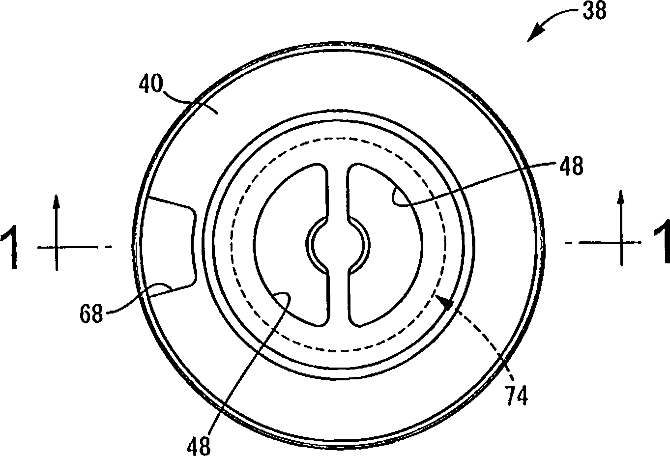 Fluid filled type vibration damping device