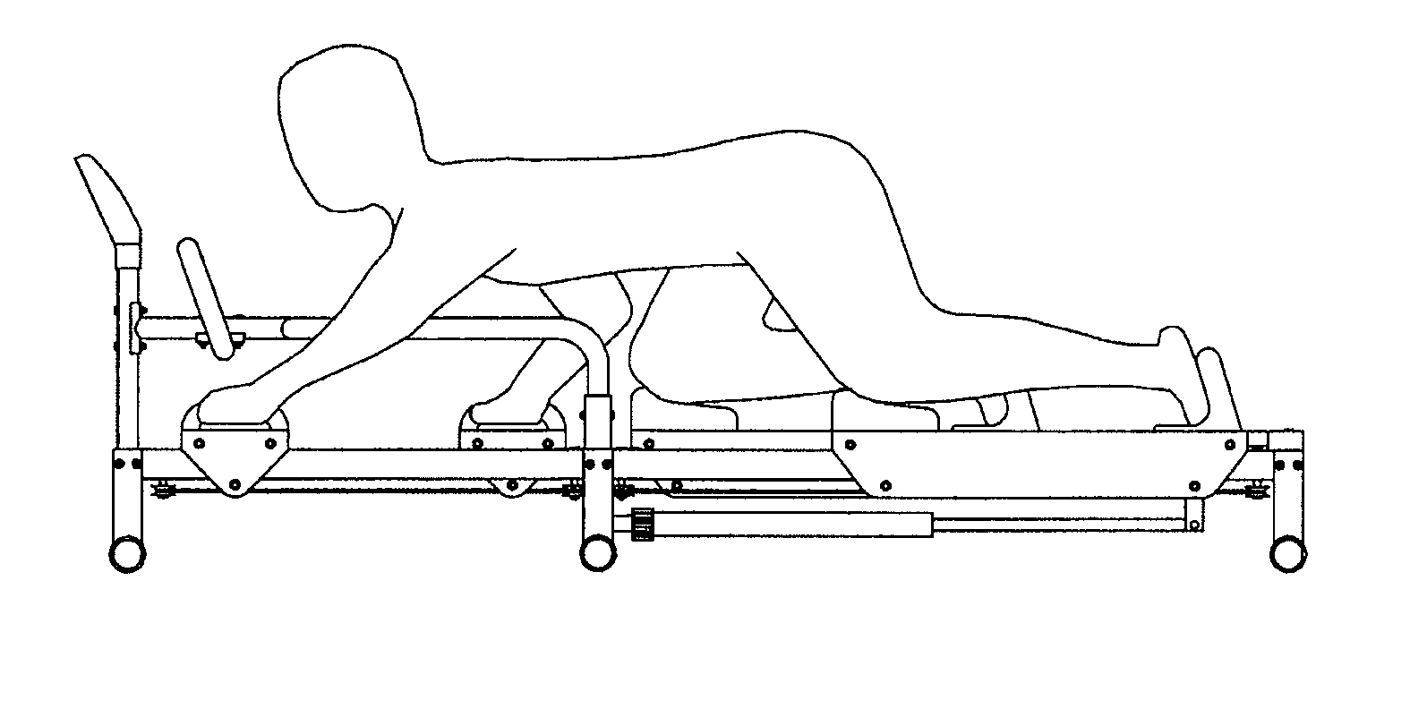 Prostrate grabbling exercise apparatus