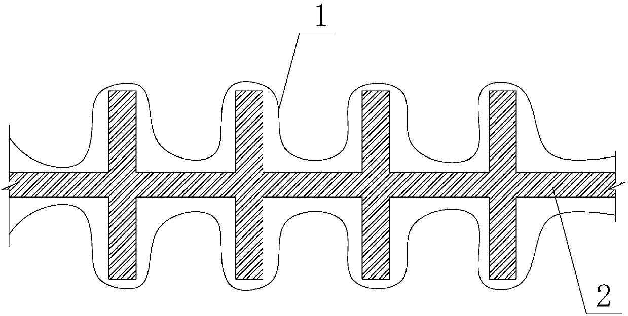 Draining board and ultra-soft soil curing device with draining board