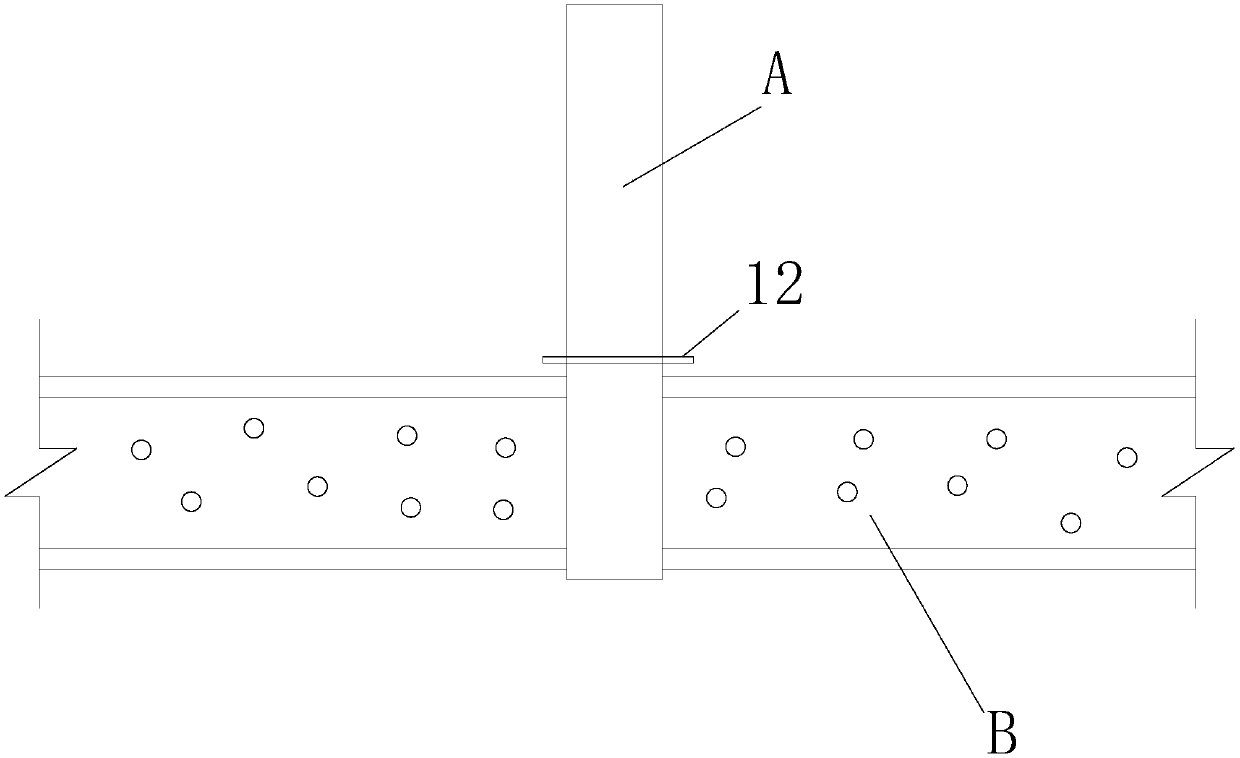 Draining board and ultra-soft soil curing device with draining board