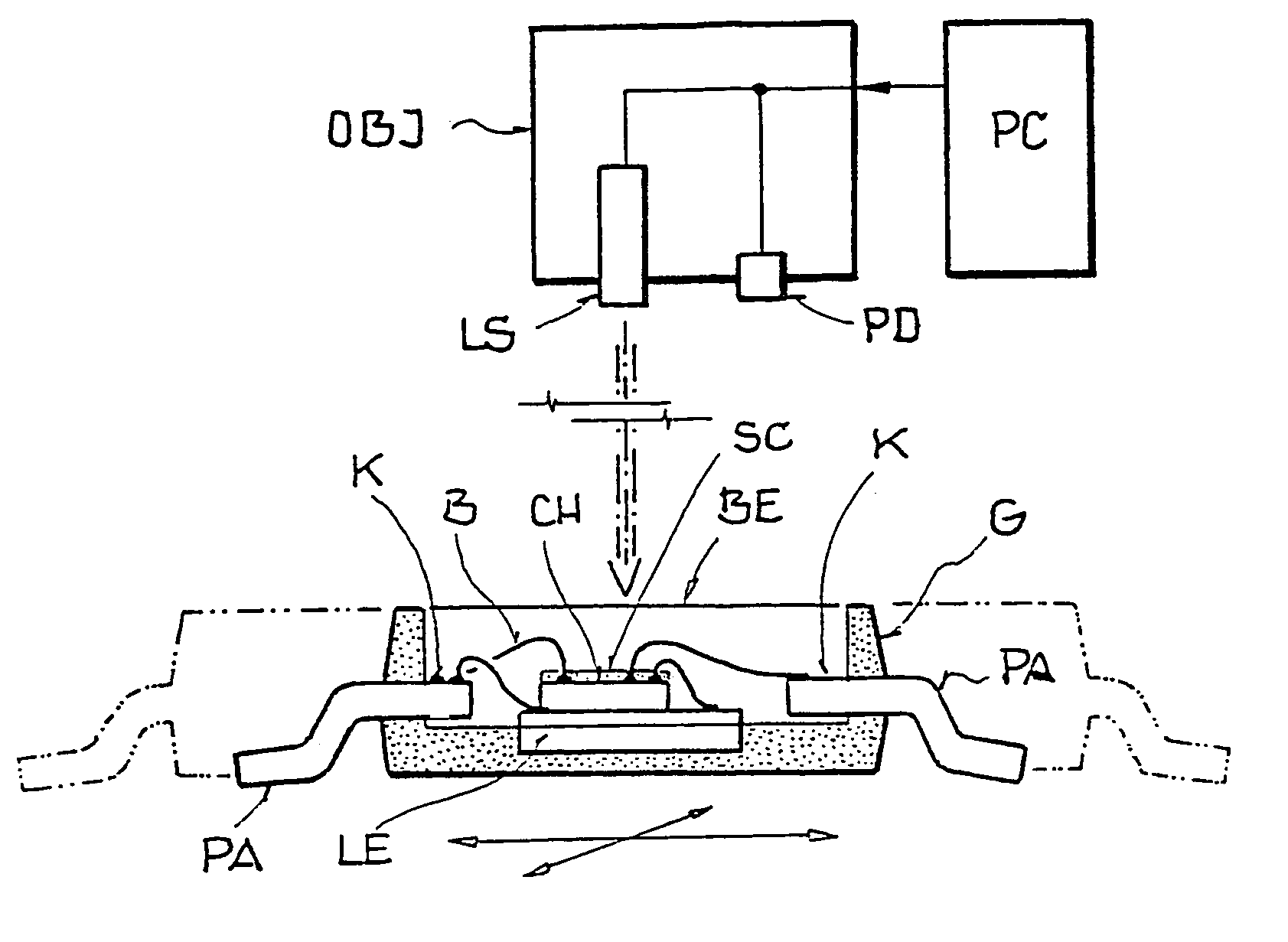 Method for opening the plastic housing of an electronic module