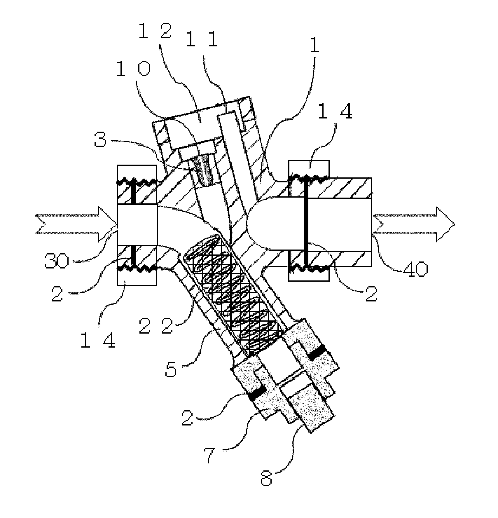 Nozzle-type steam trap