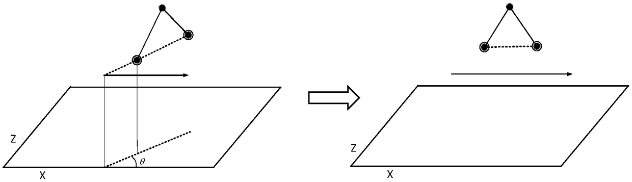 Motion recognition method based on segmented mannequin model applied in human-machine cooperation