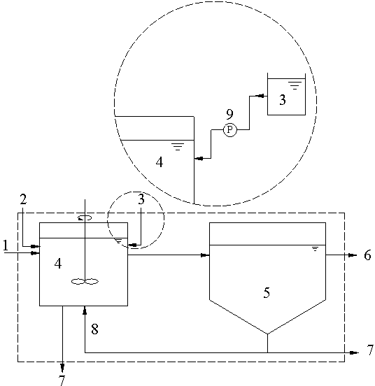 Method for accelerating solid-liquid separation of nanometer particle suspension