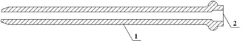 Tearable sheathing canal