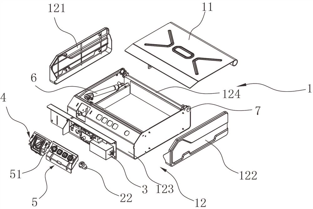 Safe box with biological recognition lock mechanism