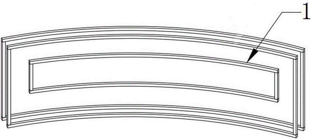 Induction brazing method for edge scraper of shielding tunneling machine