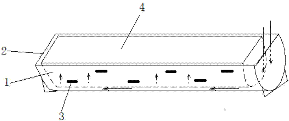 Long-term preservation method for frangible rock core