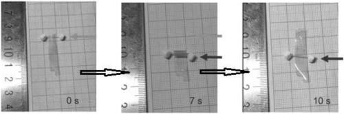 Preparation method of photo-induced deformation liquid crystal polymer film based on helicene molecules, polymer film and device