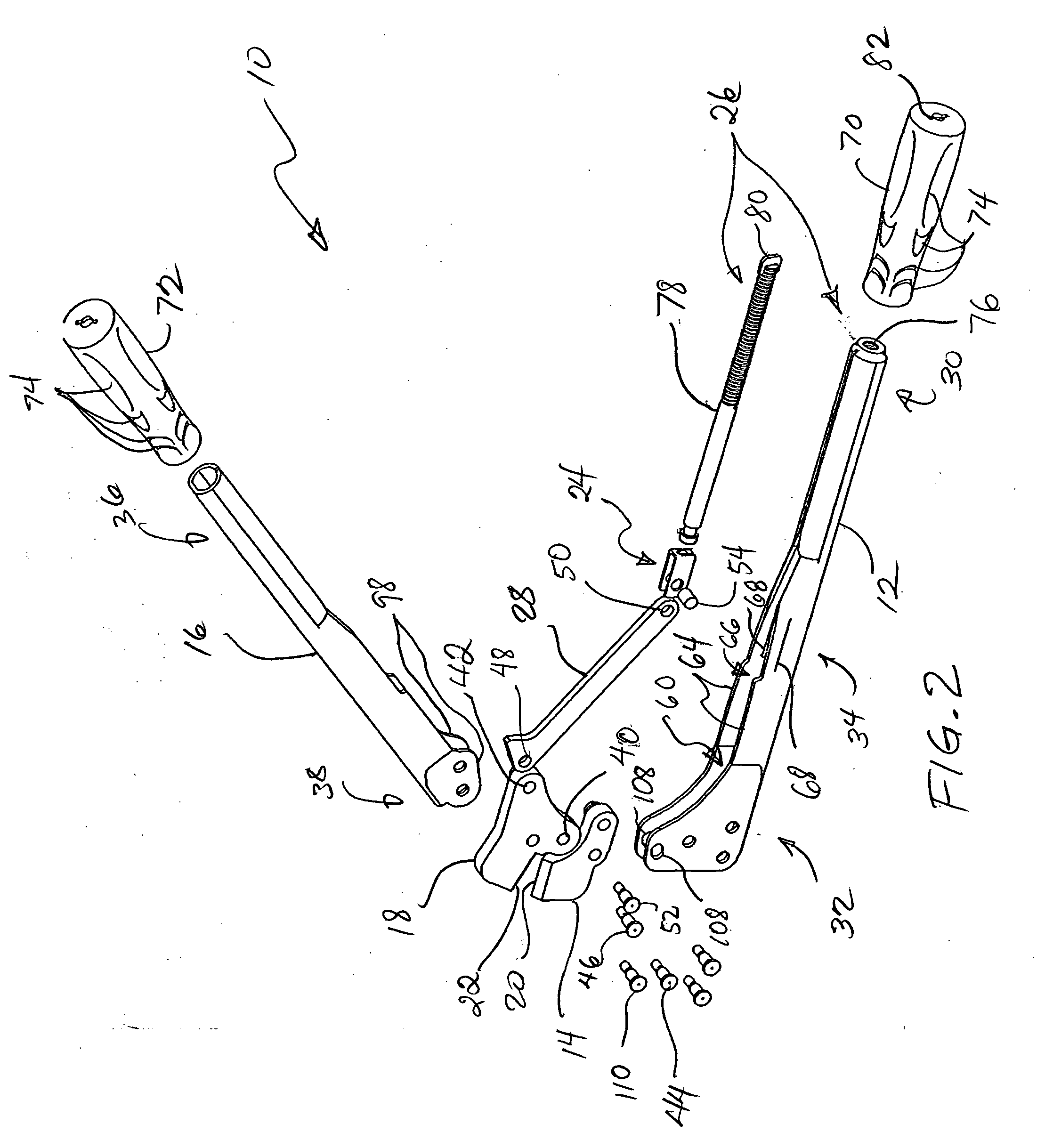 High leverage bolt cutter