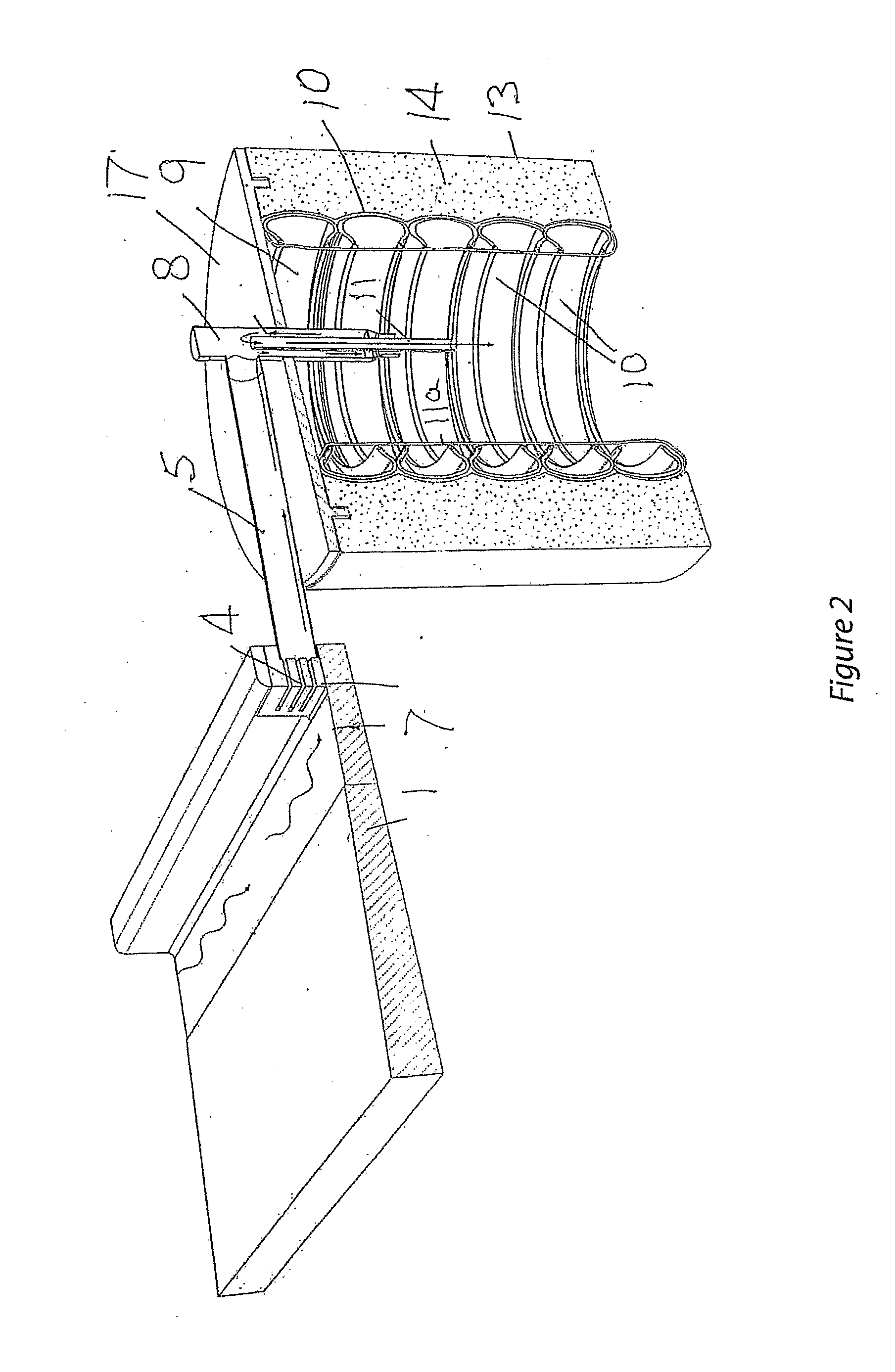 An arrangement and method for facilitating water usage