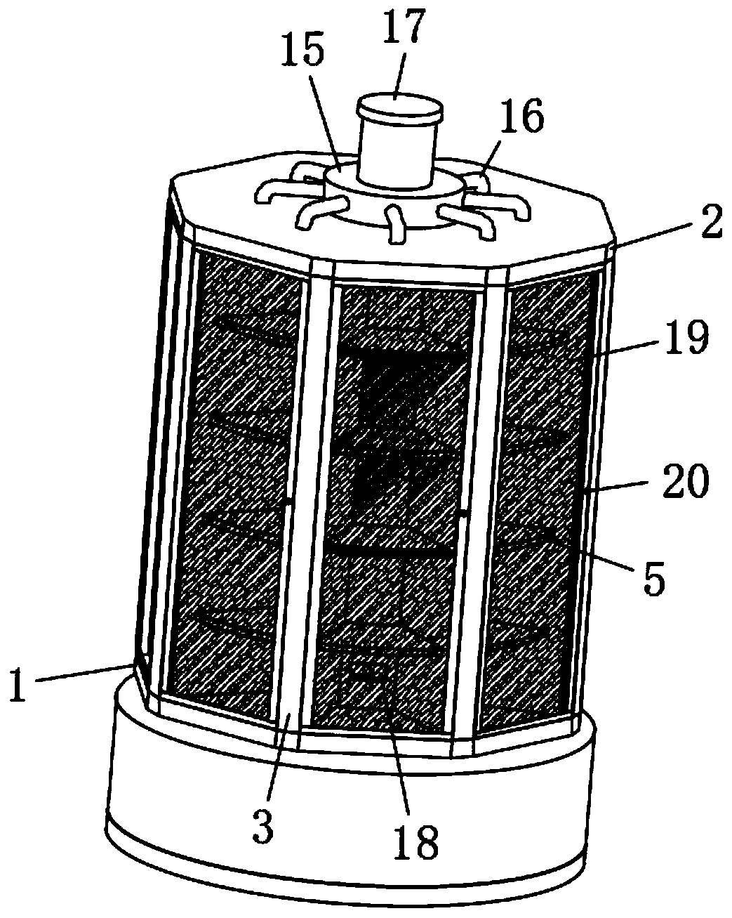 Power element display cabinet for power marketing