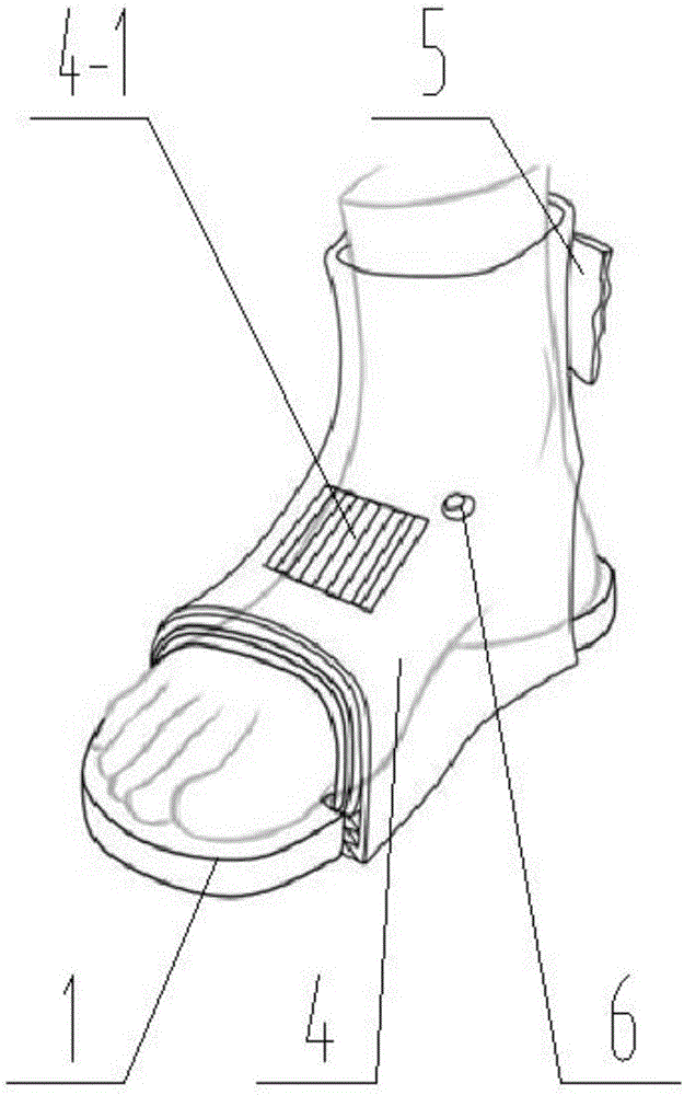 Multifunctional waterproof and breathable ankle orthosis