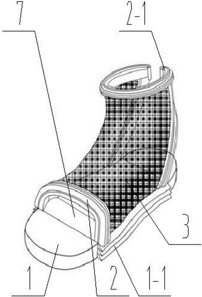 Multifunctional waterproof and breathable ankle orthosis