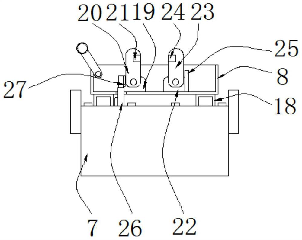 Device for automatically detecting tripping of filter plate of filter press