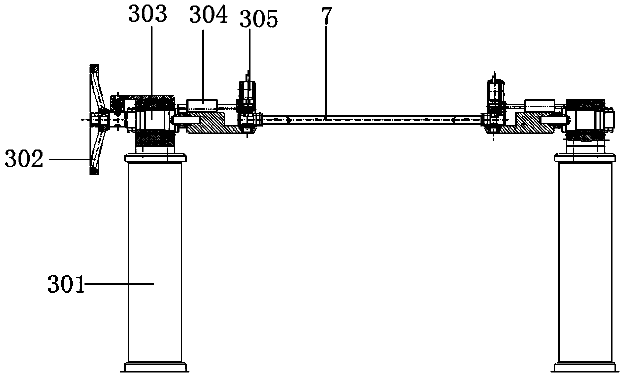 Intercooler double-track welding device