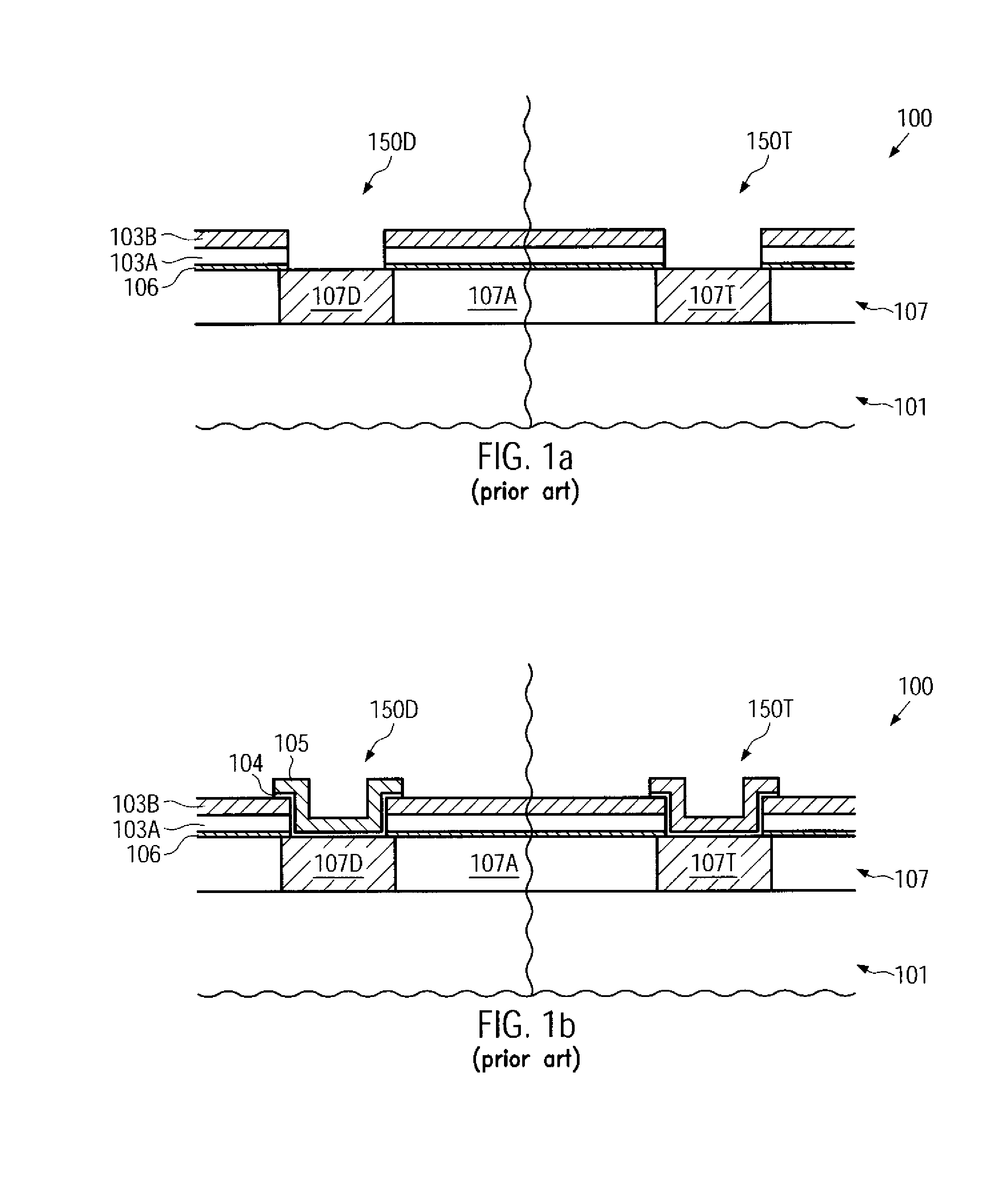 Semiconductor device including a die region designed for aluminum-free solder bump connection and a test structure designed for aluminum-free wire bonding