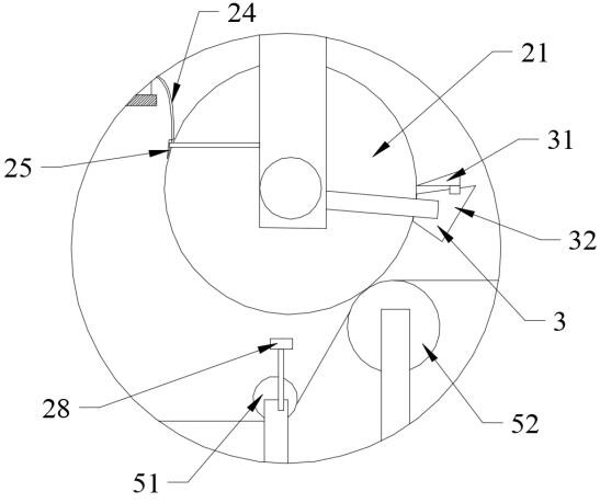 A coating device for coloring with a combined color changing roller