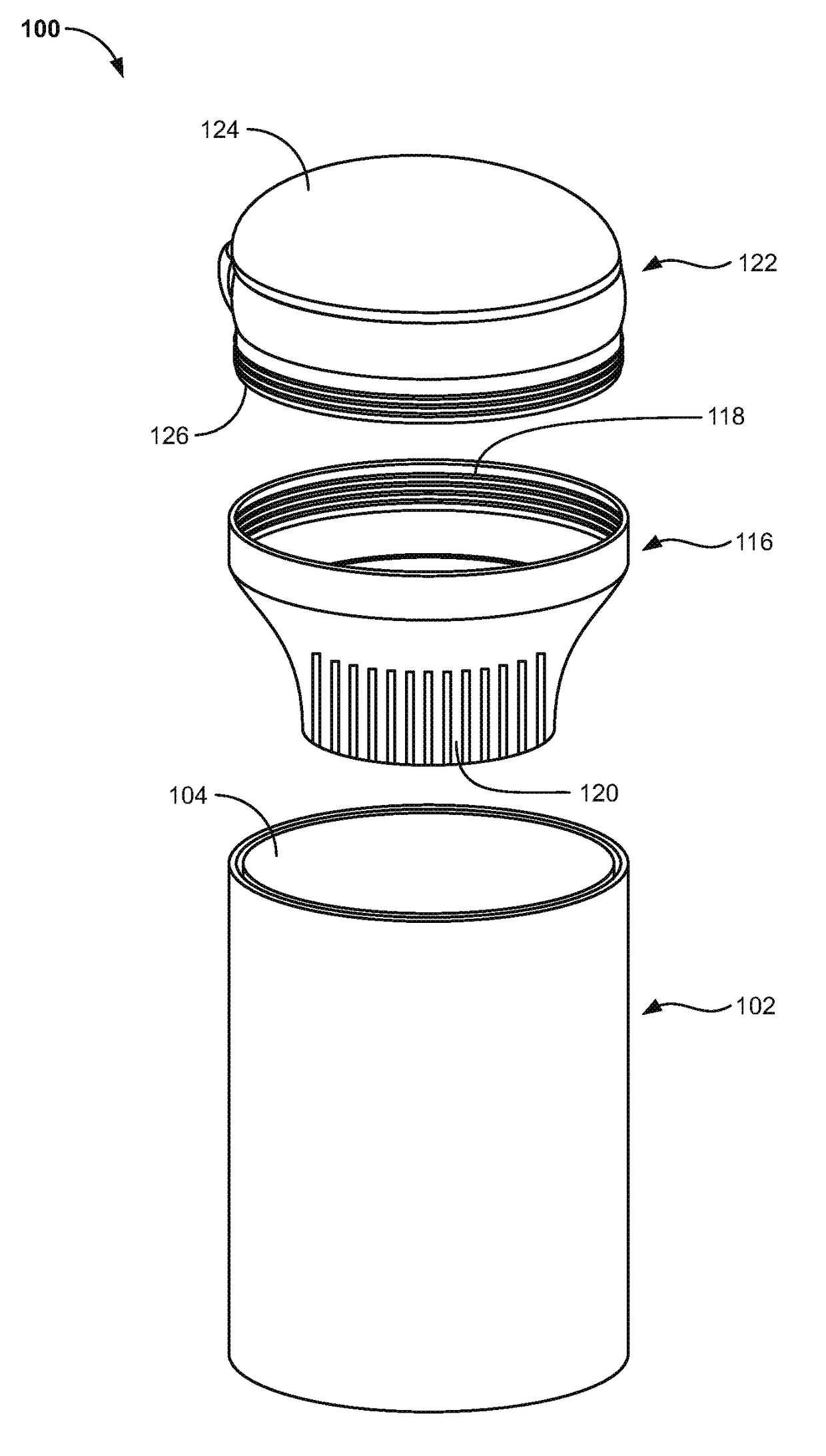 Apparatus configured for collection and sterilization of expectorates