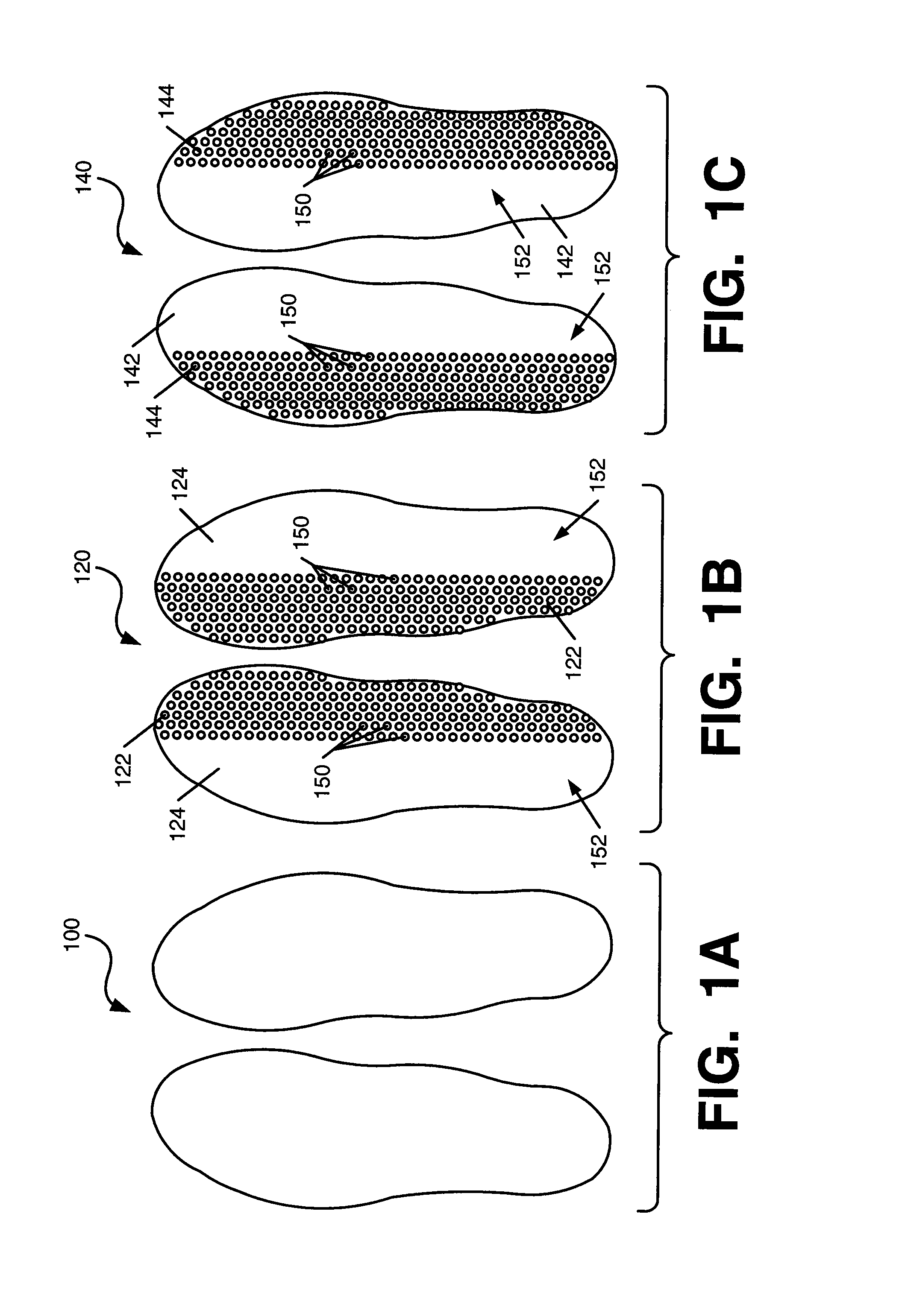 Medially or laterally textured footbeds for controlling lower extremity kinematics and kinetics