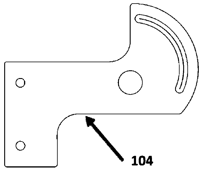 Linkage for actuating the isolating switch knife to synchronize the isolating switch of the sbs with that of the rmu