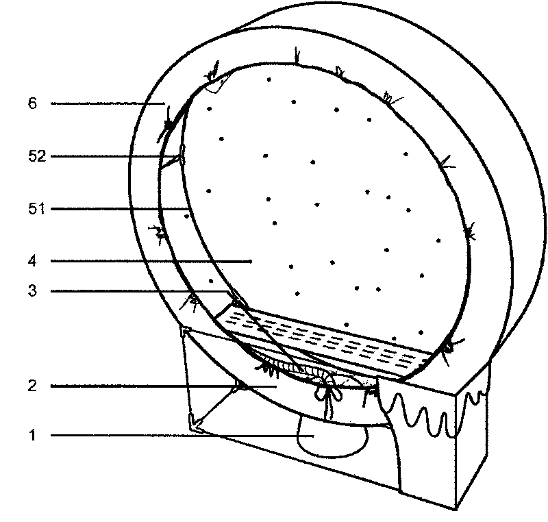 Frame type Christmas snowfall simulation device