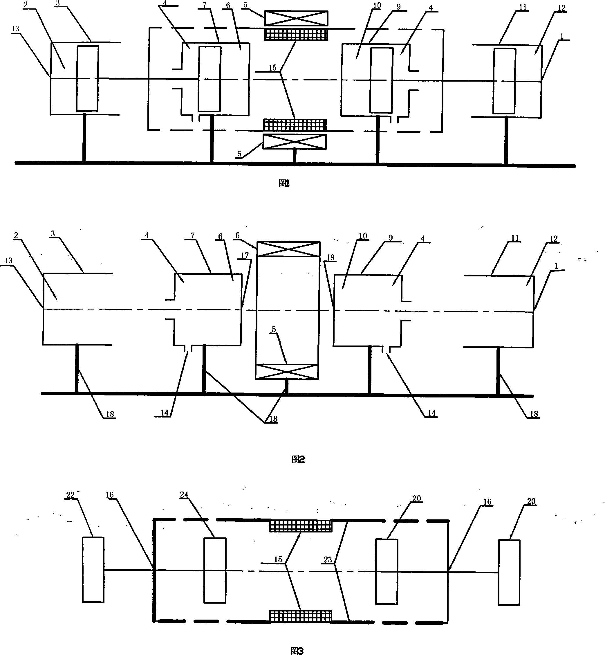 Semi-free piston linear generator set