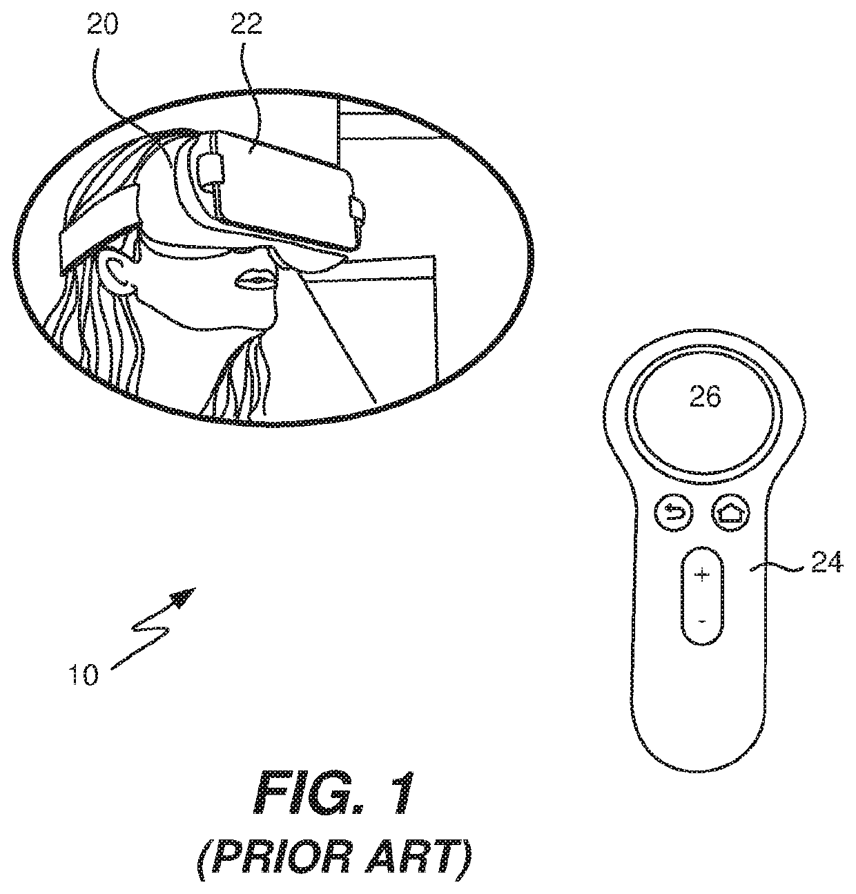 Virtualization of smartphone functions in a virtual reality application