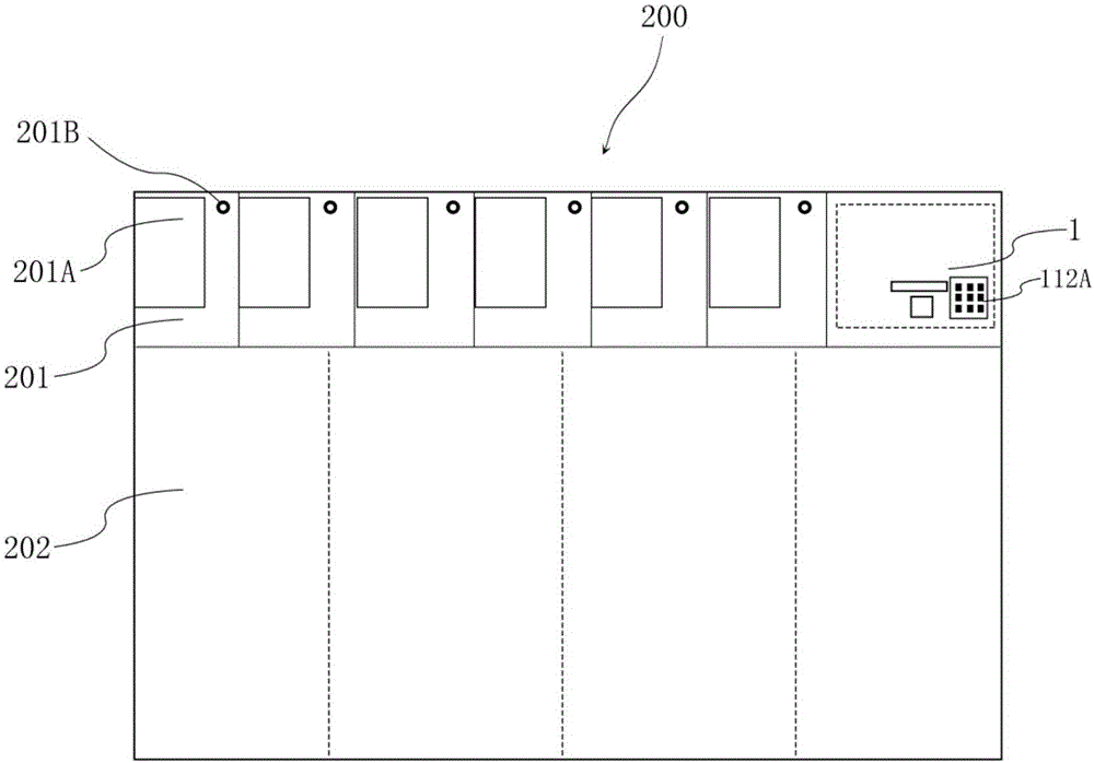 Garbage classifying-counting device, equipment and system