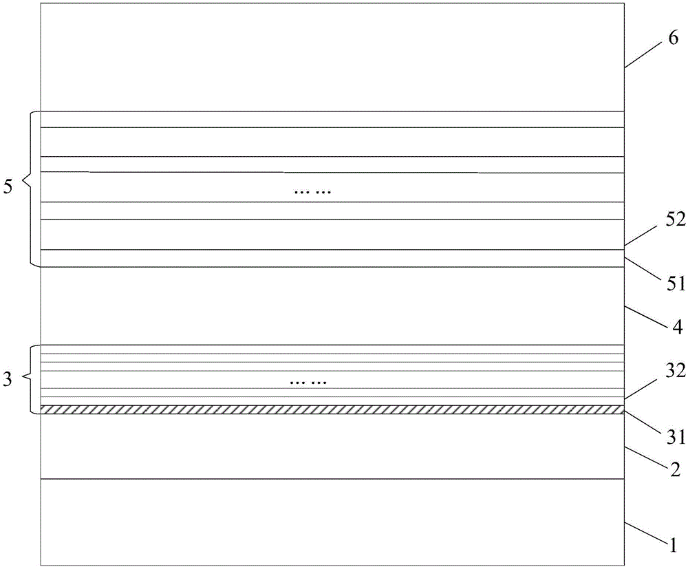 Light-emitting diode epitaxial slice and manufacturing method thereof