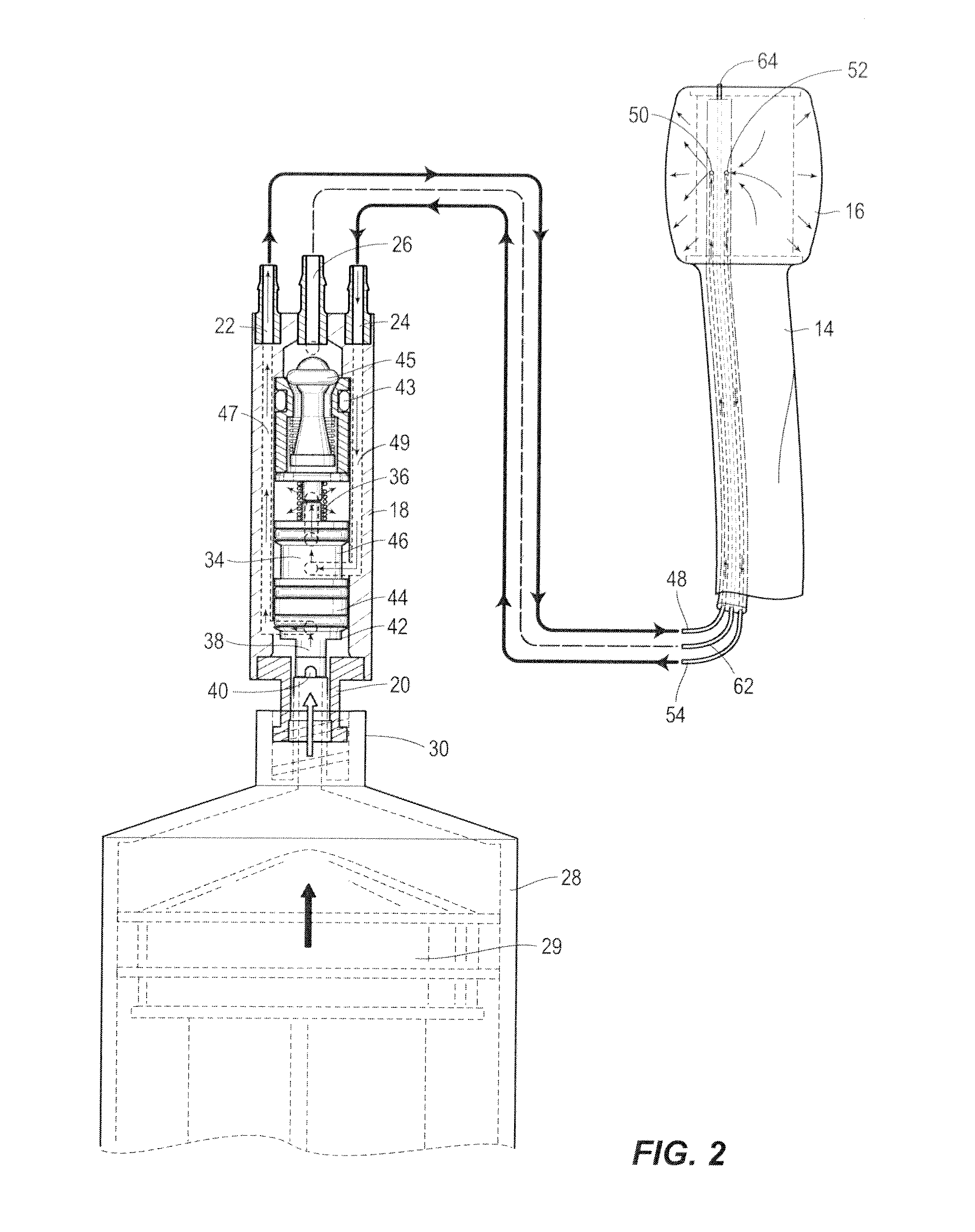 Inflation cuff with transient-resistant over-pressure preventor