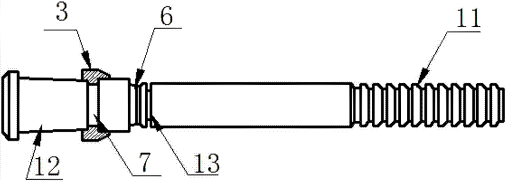 Self-plugging rivet with high clamping force