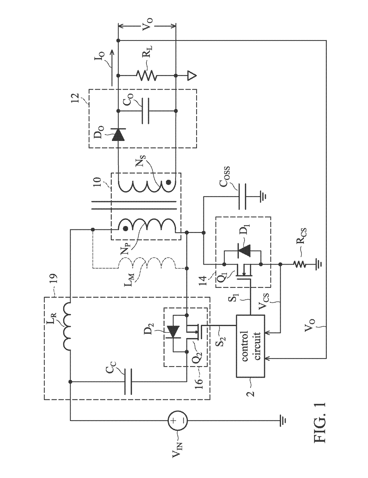 Control circuits and methods for active-clamp flyback power converters