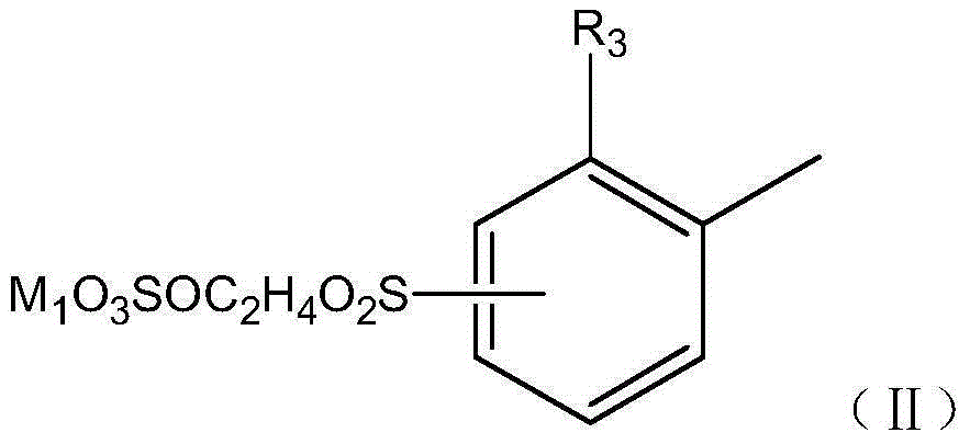 Brown polyazo reactive dye compound, and preparation method and application thereof