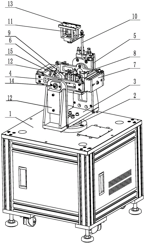 Automatic test equipment for gyroscope