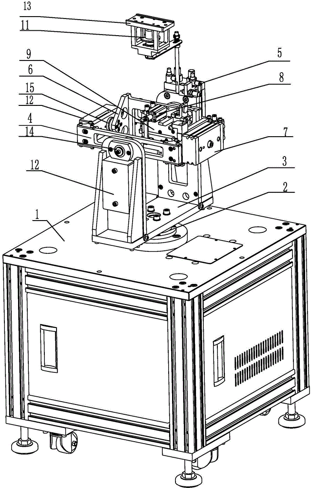 Automatic test equipment for gyroscope