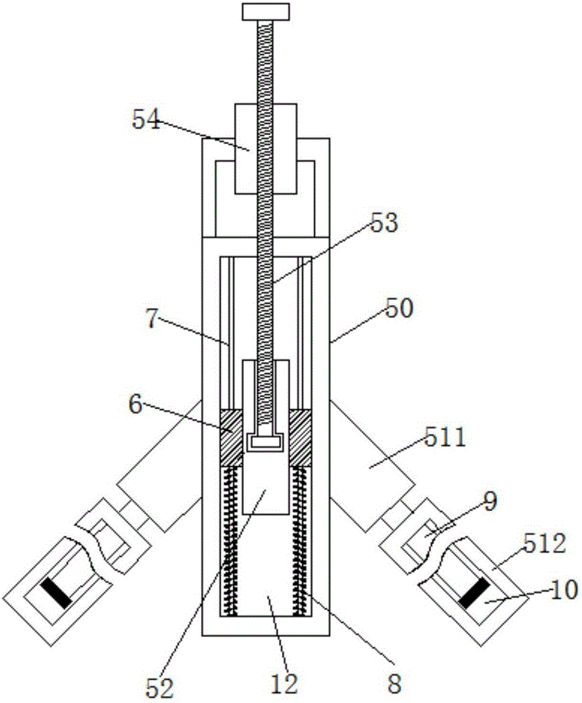 Combined heat dissipation type power distribution cabinet