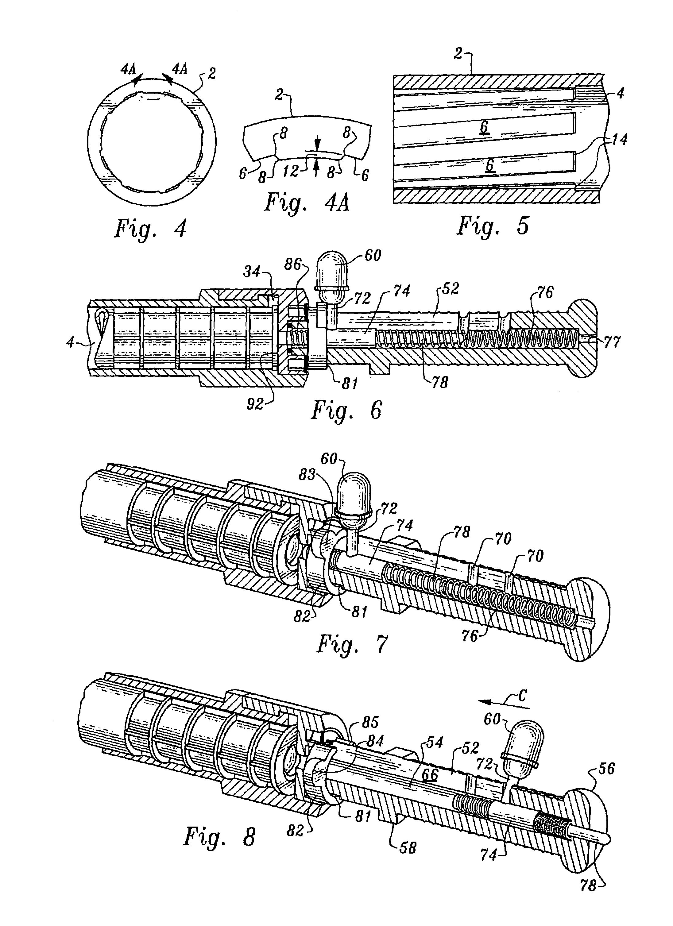 Handheld gas propelled missile launcher