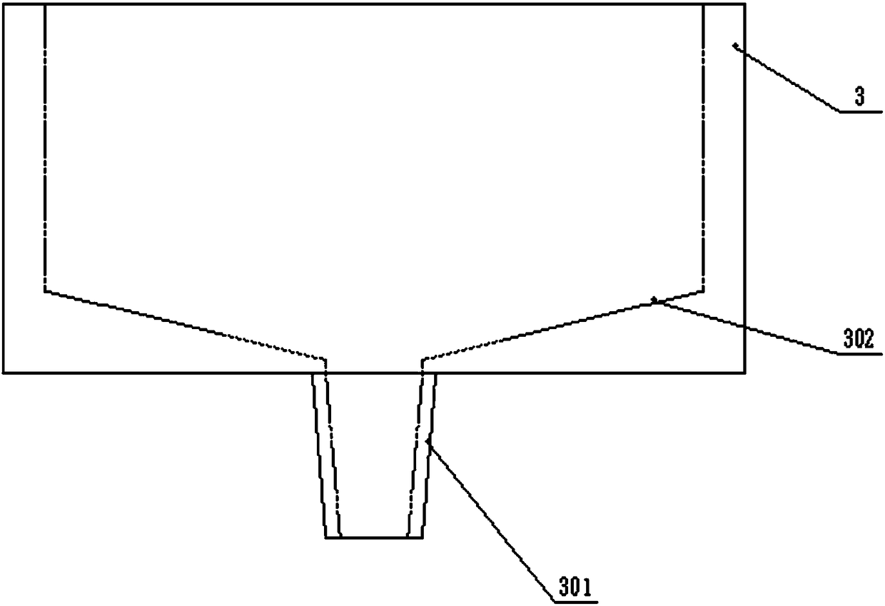 An automatic feeding device for a cafeteria