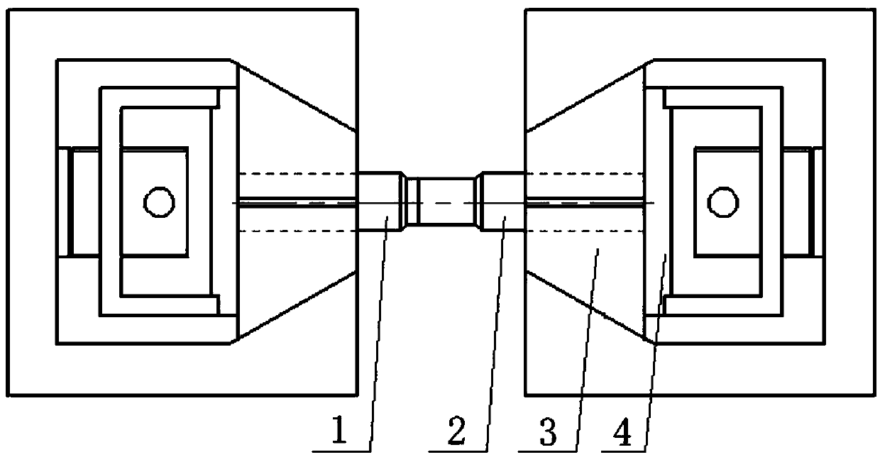 A hot-compression composite test method based on a thermal simulation testing machine