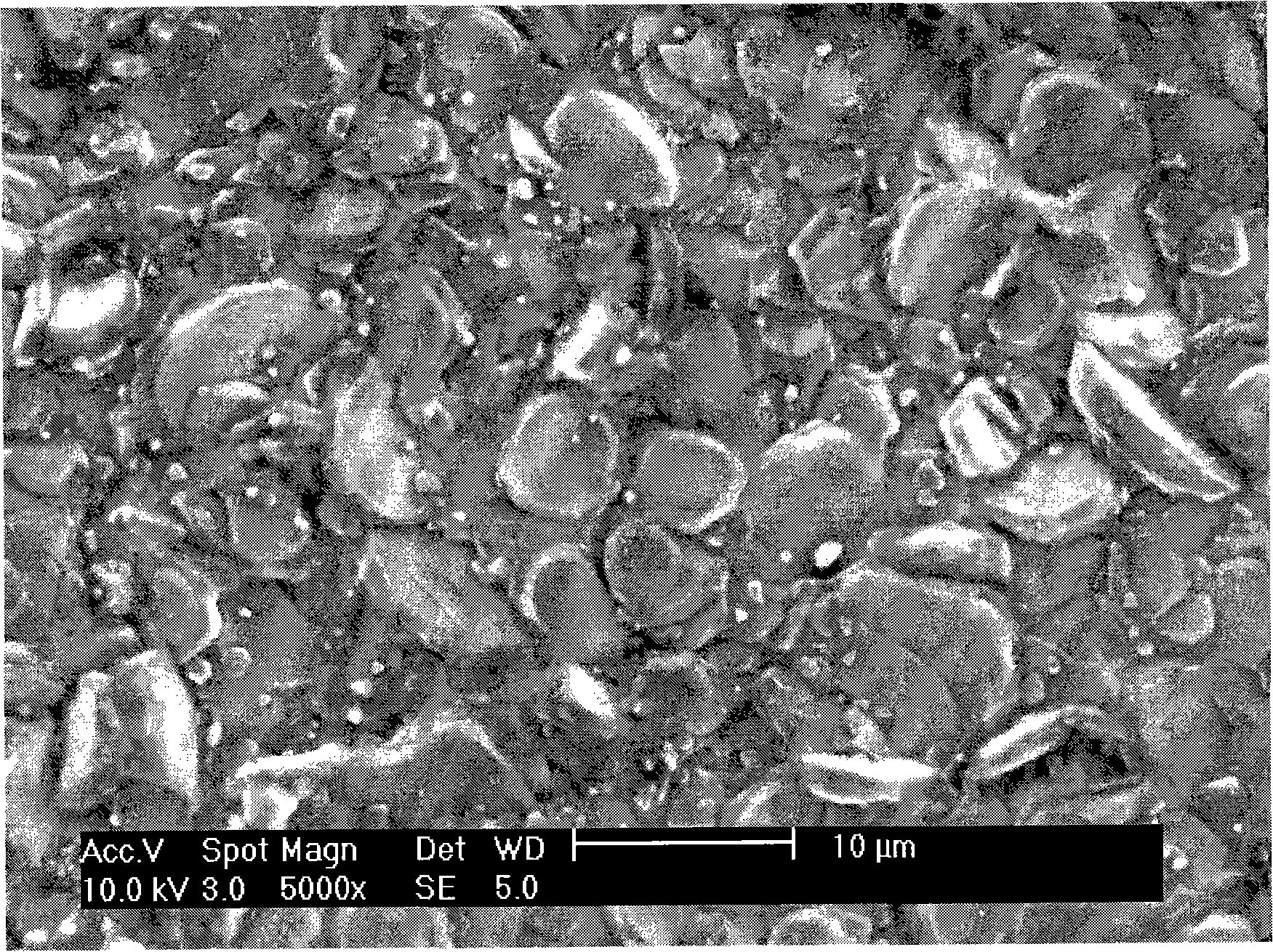 Acetate doping natrium cobaltite thermoelectric materials and preparation method thereof