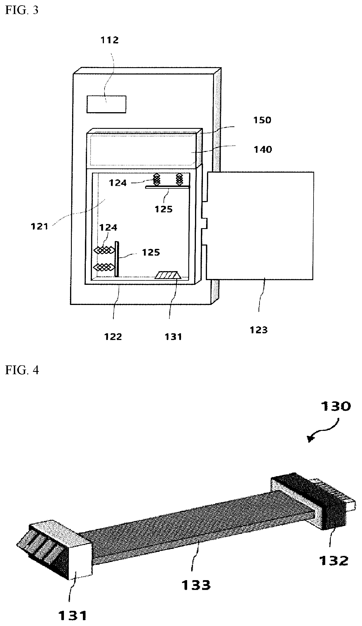 Protective casing for portable terminal with built-in auxiliary battery